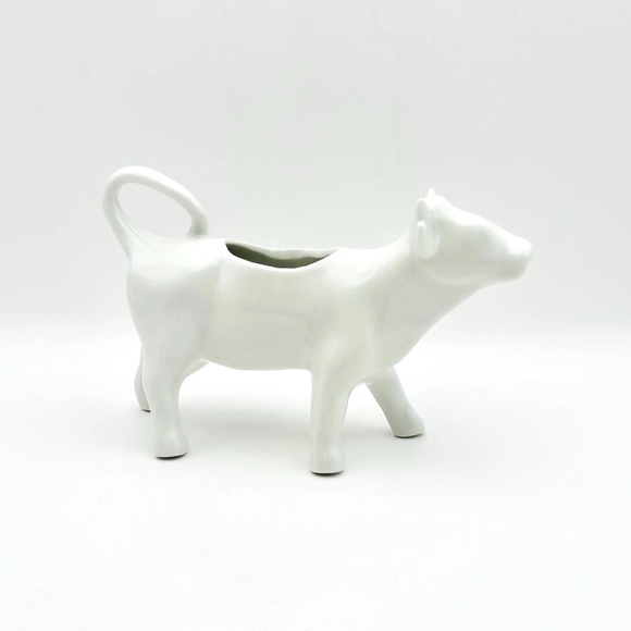 Vintage French Cow Creamer 7" - Picture 1 of 14